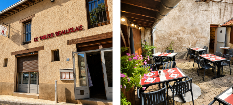 Le restaurant - Le Tablier Beaujolais -  Restaurant Belleville - restaurant Belleville en Beaujolais - Restaurant Belleville Beaujolais - Restaurant Montmerle sur Saone - Restaurant Montmerle sur Saône - les meilleurs restaurant de BELLEVILLE